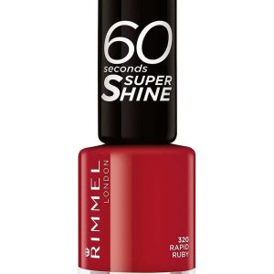 60 Seconds Super Shine Esmalte De Uñas 320-Rapid Ruby 8 Ml