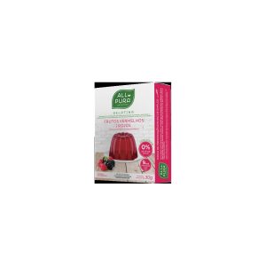 All Pura Gelatina Frutos Rojos Stevia 30G