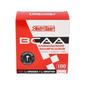 Bcaa Aminoacidos Ramificados 500Mg. 100Cap.