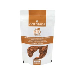 Bio Henna Castaño Caramelo Corto Medio Largo 50Gr