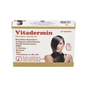 Vitadermin 30Cap.(Piel-Cabello-Uñas)