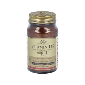 Vitamina D3 600Ui 15Mcg. 60Cap.Veg.