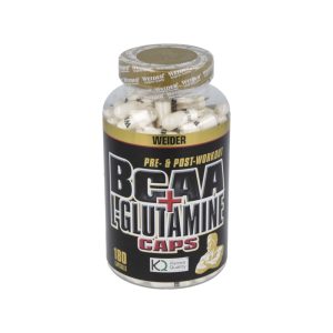 Weider Bcaa + L-Glutamina 180Cap.