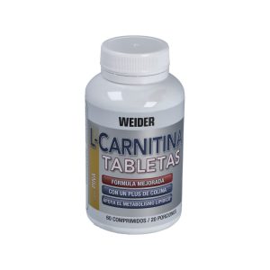 Weider L-Carnitina Sabor Piña 60Comp.Mast.