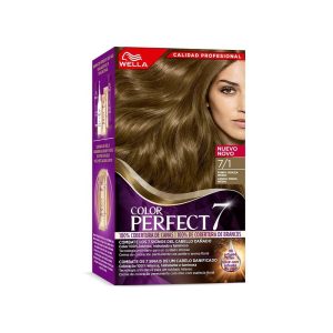 Wella Color Perfect 7 100% Cobertura De Canas 7/1-Rubio Ceniza Medio 6 U