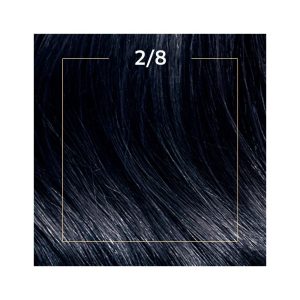 Wella Color Perfect 7 Kit 100% Cobertura De Canas 2/8 Negro Azulado