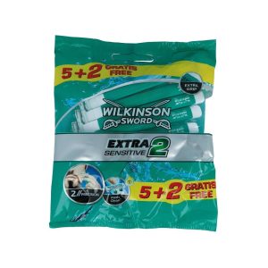 Wilkinson Extra Essential 2 Sensitive Maquinillas 7Uds