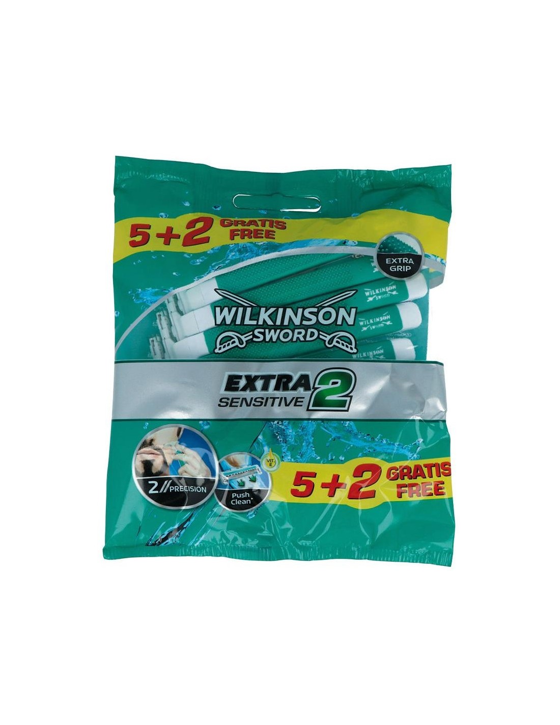Wilkinson Extra Essential 2 Sensitive Maquinillas 7Uds
