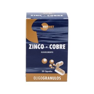 Zinc-Cobre Oligogranulos 50Caps.